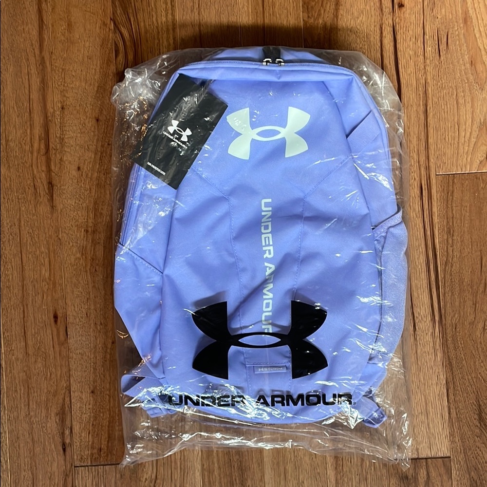 Under Armour Lavender Backpack with White Accents